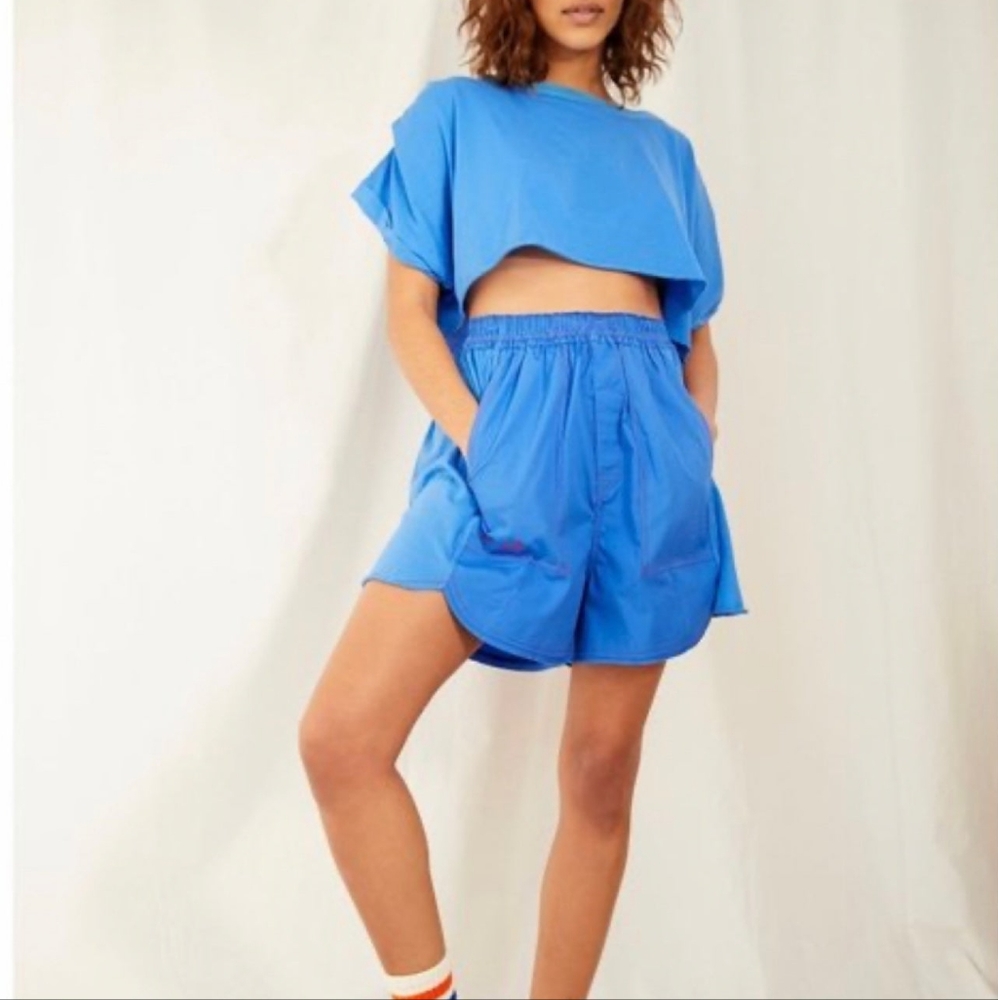 Free People Blue Women's Shorts
